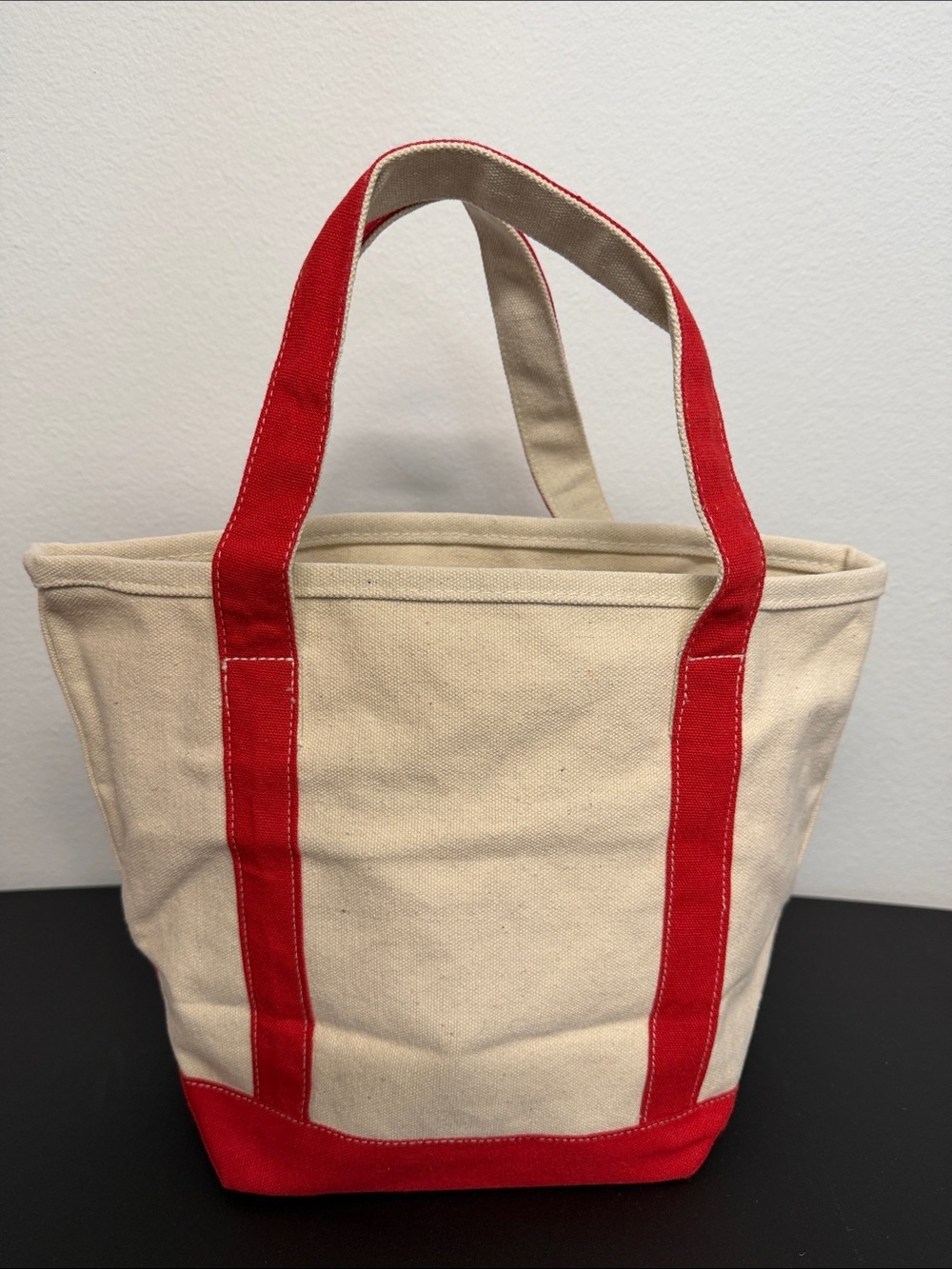 Handcrafted In India | Mini Canvas Tote w/ Beaded Anchor & Matching Wallet ⚓️ - Picture 6 of 11